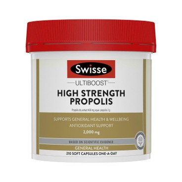 SWISSE(PARALLEL IMPORT) - Ultiboost High Strength Propolis 2000mg - 210'S