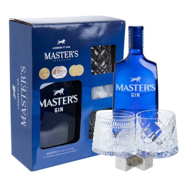 MASTER'S - GIFT SET - LONDON DRY GIN ( MASTERS SELECTION) - SET
