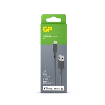 GP Battery - LIGHTNING CHARGE & SYNC CABLE-1M - PC