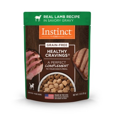 INSTINCT - HEALTHY CRAVINGS REAL LAMB RECIPE - POUCHES - 3OZ