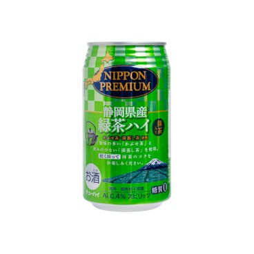 OENON - GODO CHUHAI BEER-GREEN TEA FLAVOR - 350ML