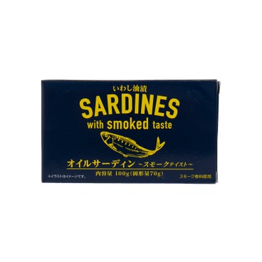 GYOMU Japan - KOBEBUSAN CANNED SMOKED SARDINES - 100G