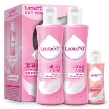 LACTACYD - ALL-DAY CARE FEMININE WASH 2PCS PACK - 250MLX2