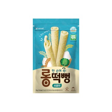 IVENET - Bebe Organic Long Brown Rice Snack Roll (Spinach) - 30G