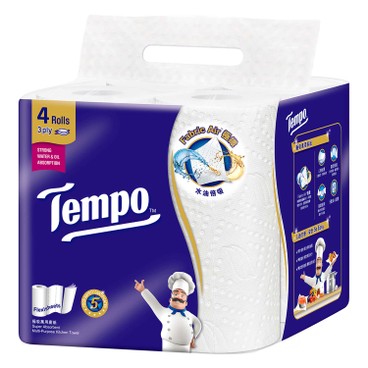 TEMPO - 極吸卷裝萬用廚紙 - 4'S
