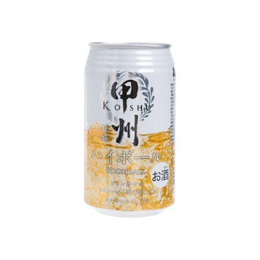 甲洲 - 甲州正宗威士忌高球 - 350ML