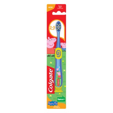 COLGATE - PEPPA PIG EXTRA SOFT TOOTHBRUSH (2-5 YEARS) (RANDOM DELIVERY) - PC