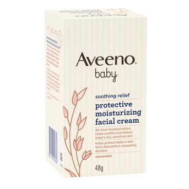AVEENO BABY - SOOTHING RELIEF PROTECTIVE FACIAL CREAM - 48G