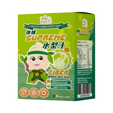 寶寶百味 - 果汁-水梨汁 盒裝 - 400G