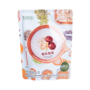 寶湖廚莊 - 鮑魚雞粥 - 350G