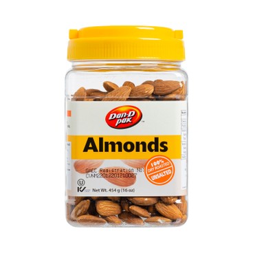 DAN-D - Almonds (Dry Roasted) - Unsalted - 454G