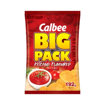 CALBEE - CALBEE KETCHUP FLAVOURED POTATO CHIPS BIG PACK - 192G