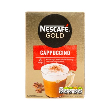 NESCAFÉ 雀巢 (平行進口) - GOLD 卡布奇諾咖啡 - 124G