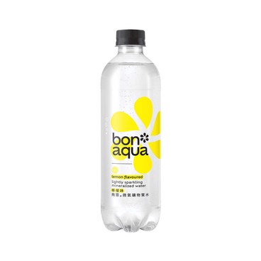 BONAQUA 飛雪 - 微氣礦物質水 – 檸檬味 - 500ML X 4