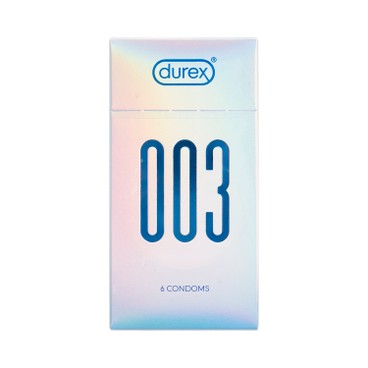 DUREX - 003 Condoms - 6'S