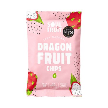 Soul Fruit - 100% NATURAL DRAGON FRUIT CHIPS - 20G