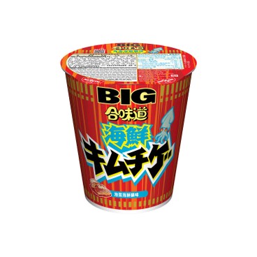 NISSIN - CUP NOODLE - KIMCHI SEAFOOD HOTPOT FLAVOUR BIG CUP - 106G