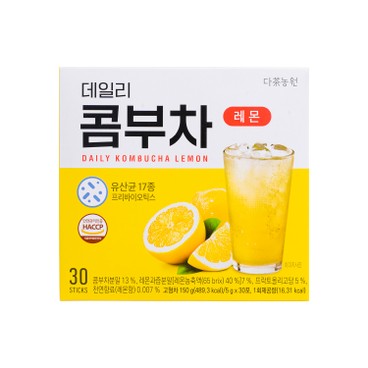 DANONGWON - 每日康普茶 (檸檬) - 5'G X 30S