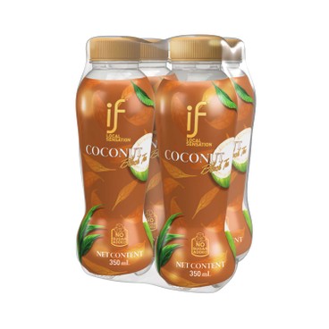 iF - COCONUT BLACK TEA - 350MLX4