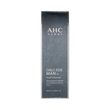 AHC - HOMME ONLY FOR MEN FOAM CLEANSER - 180ML