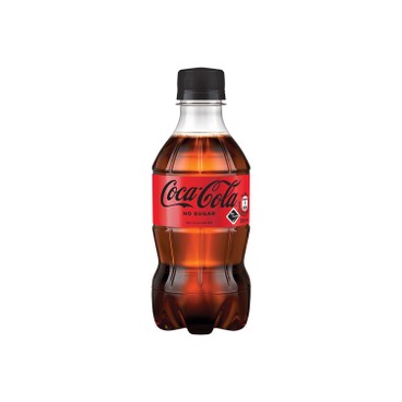 可口可樂 - 無糖汽水膠樽裝 - 300ML