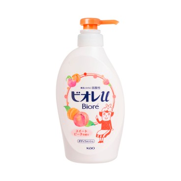 BIORE - SWEET PEACH BODY SOAP - 480ML