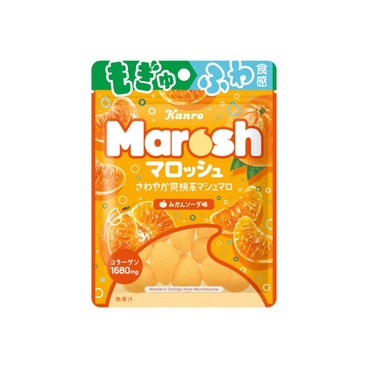 甘樂 - MAROSH棉花糖-蜜柑蘇打味 - 46G
