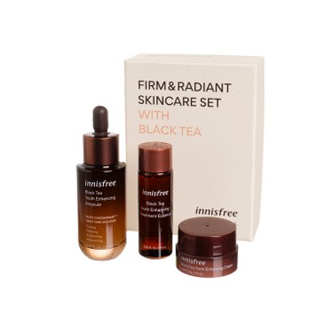 INNISFREE (平行進口) - Firm & Radiant Skincare Set With Black Tea - SET