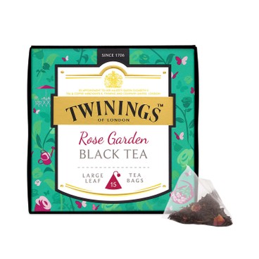 TWININGS - PLATINUM ROSE GARDEN BLACK TEA - 15'S
