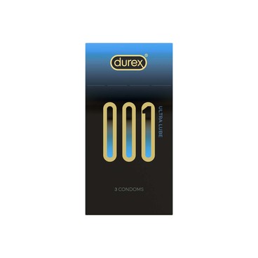 DUREX - 001 Ultra Lube Condoms - 3'S