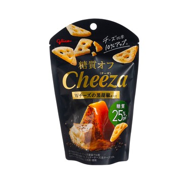 GLICO - CHEESE CHIPS-DOUBLE CHEESE BLACK PEPPER CHIPS (25% OFF SUGAR) - 40G
