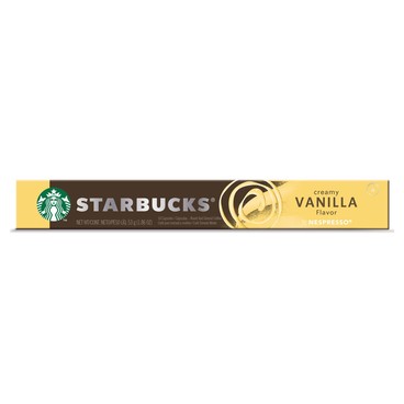 STARBUCKS 星巴克 - 雲呢拿風味 Nespresso 咖啡粉囊 - 10'S