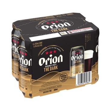 ORION - 沖繩黑啤 - 350MLX6