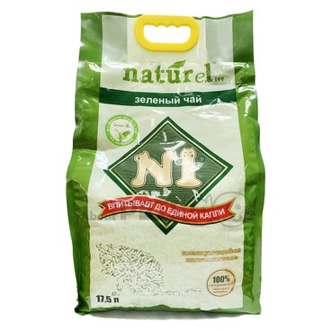 N1 - Corn Soya Cat Litter Green Tea 2.0mm 17.5L - PC