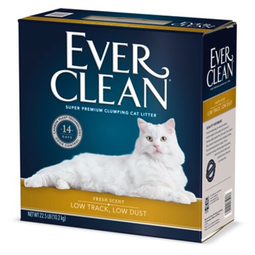 Ever Clean - 黃標不留印低粉塵微香配方貓砂 22.5磅 鉑鑽貓砂 礦砂 - PC