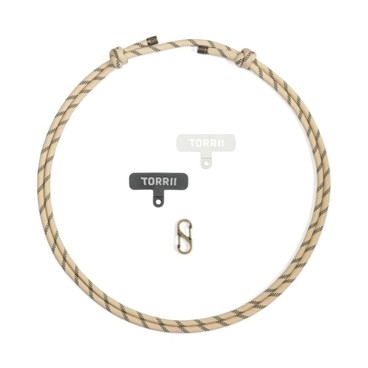 Torrii - Knotty adstable phone strap 6mm - Peanut Butter - PC