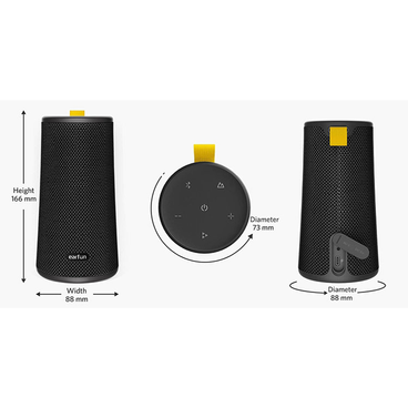 EarFun - UBOOM-360° Waterproof DSP Wireless Bluetooth Speaker - PC