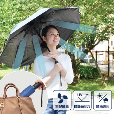 Thanko - Fanbrella 風扇雨傘 - PC