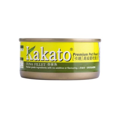 Kakato - KAKATO - [48PCS] Cat Dog Canned Tuna Fillet 70g (70G x48) - PC