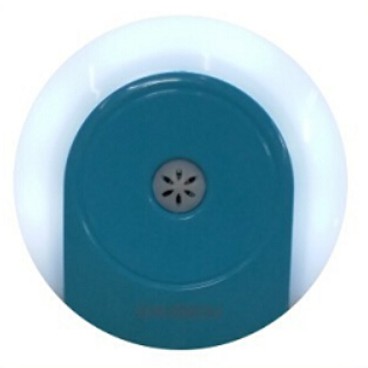 HOME@dd - LED節能小夜燈 (智能感光加手動開關)-白光 (藍色) - PC
