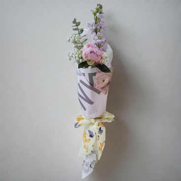 Flower Reservation - Grand Floral & Gift Shop - Flower Bouquet (Peony, Japanese Musk, Eucalyptus & Gypsophila) - PC