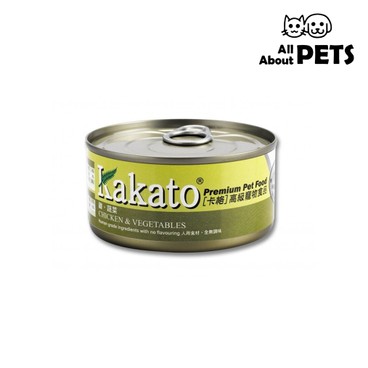 Kakato - Chicken & VegetablesCat Dog Canned 170g - PC