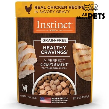 INSTINCT - Real Chicken Recipe In Savory Gravy For Dogs 85g - PC