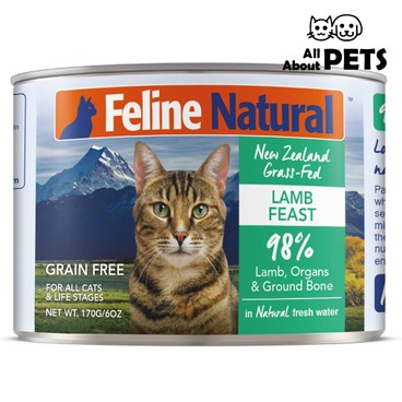Feline Natural - F9 Cat Can - Lamb Feast 170g - PC