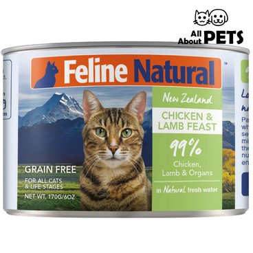 Feline Natural - F9 Cat Can - Chicken & Lamb Feast 170g - PC