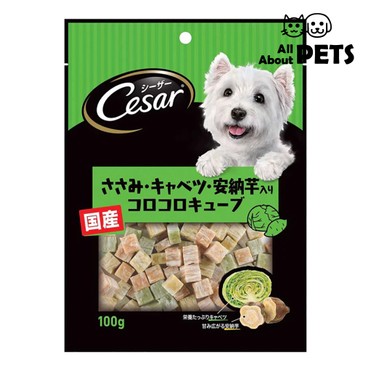 CESAR - Chicken, Cabbage, Sweet Potato Mix Flavors Cube For Dog Treats 100g - PC