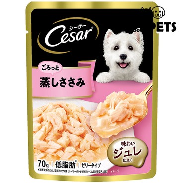 CESAR - Cesar Pouch - Low Fat Chicken Recipe For Dogs 70g - PC