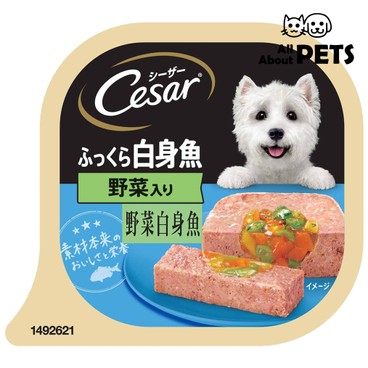 CESAR - Cesar Japanese-Whitefish With Vegetables Flavor For Dogs 100g - PC