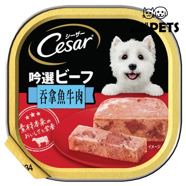 CESAR - Cesar Japanese-Beef And Tuna Recipe For Dogs 100g - PC