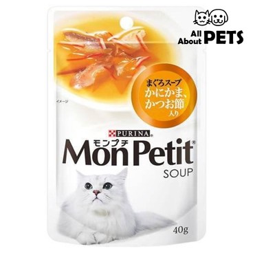 MON PETIT - 貓用鮮味湯羹吞拿魚鰹魚 40克 - PC